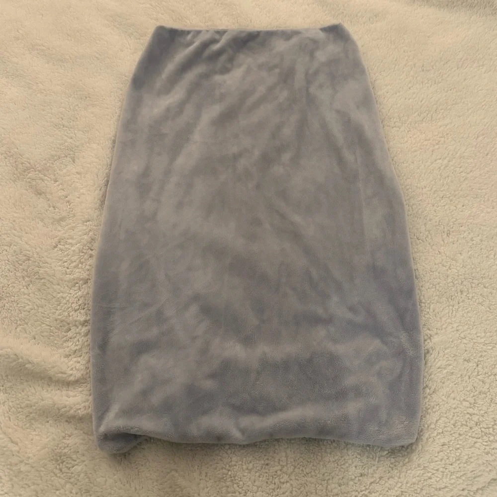 Pottery Barn Kids Luxe Chamois Changing Pad – Light Blue – EUC